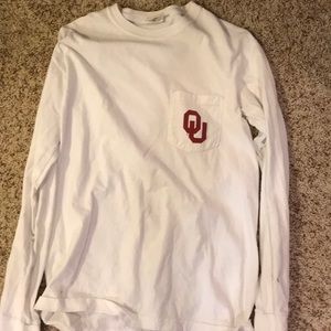 oklahoma university long sleeve tee
